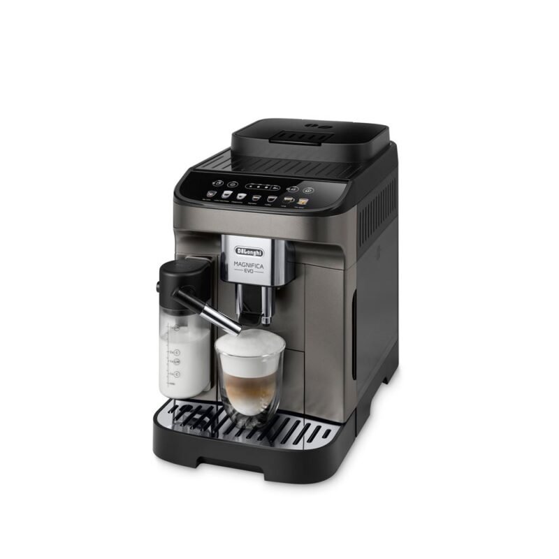 Machine à café automatique De'Longhi FEB2981.TB Magnifica Evo LatteCrema Titane/noir