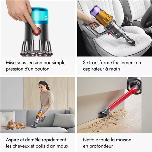 Aspirateur balai Dyson V12 Origin 545 W Gris – Image 6