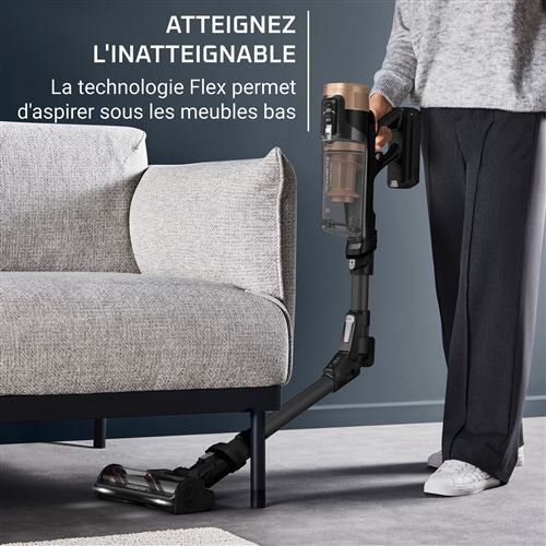 Aspirateur balai Rowenta X-Force Flex 14.80 RH9B74WO 670 W Noir Or – Image 8
