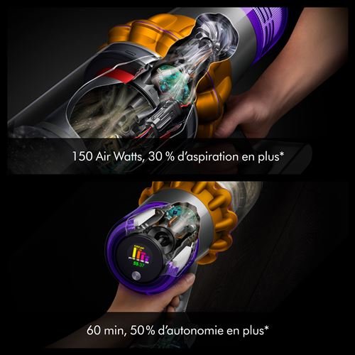 Aspirateur sans-fil Dyson V15 Detect Absolute Gris anthracite – Image 3