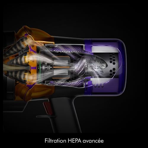 Aspirateur sans-fil Dyson V15 Detect Absolute Gris anthracite – Image 6