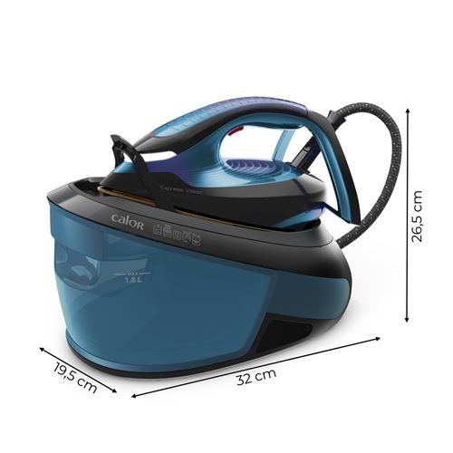 Centrale vapeur Calor Express Vision SV8151C0 2800 W Bleu – Image 3