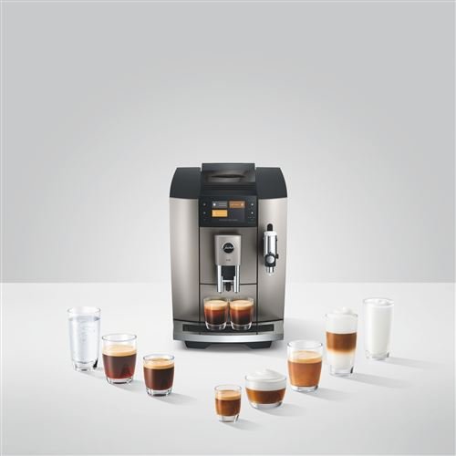 Expresso broyeur Jura E8 1450W Midnight Silver