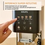 Expresso broyeur Krups SA403BE0 Coffee Crush Expérience Taupe – Image 5