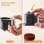 Expresso broyeur Krups SA403BE0 Coffee Crush Expérience Taupe – Image 6