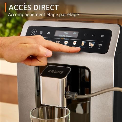 Machine expresso automatique Krups Evidence Hot & Cold EA898DF1 Métal – Image 3