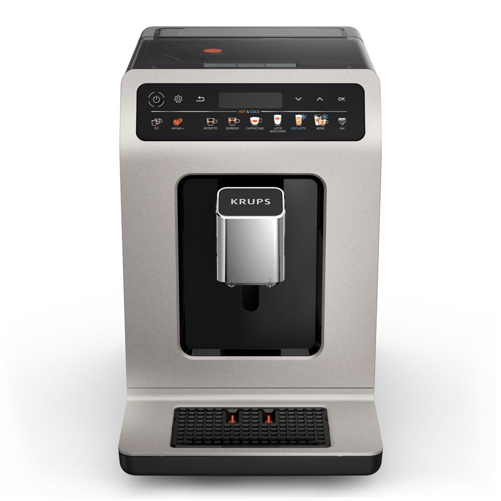 Machine expresso automatique Krups Evidence Hot & Cold EA898DF1 Métal