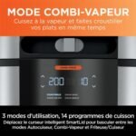 Multicuiseur Ninja SmartLid 14-en-1 Foodi MAX OL750EU 1760 W Noir et Argent – Image 8